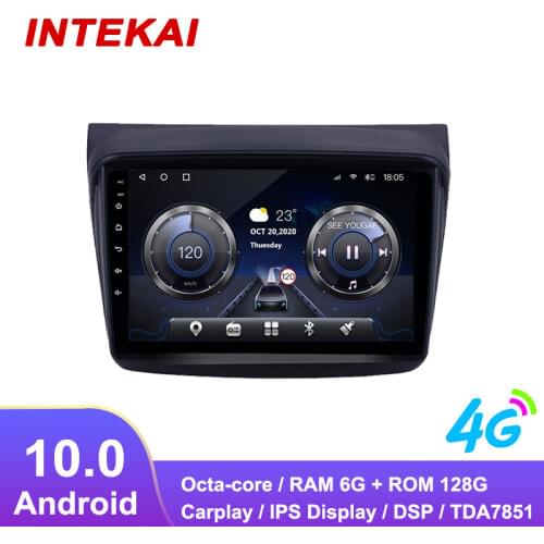 9" Android 10.0 Car Radio GPS Navigation autoradio multimedia player for Mitsubishi Pajero Sport L200 Trion head unit stereo