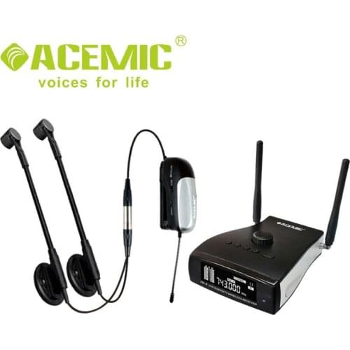 ACEMIC PR-8/AT-20 wireless instrument microphone system Wireless Microphone designed for accordion