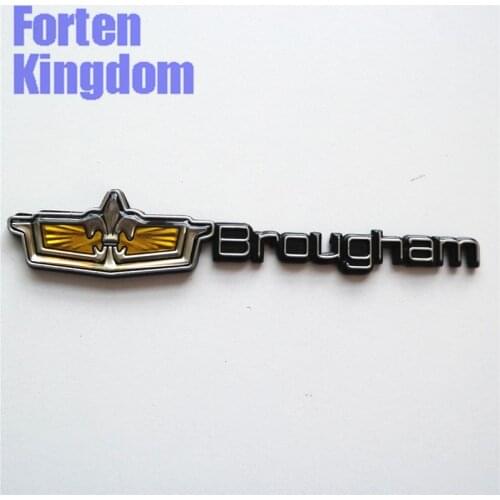 Forten Kindom 1 Piece Fit CAPRICE CLASSIC Brougham Word Car ABS Fender Side Badge Emblem Auto 3D Letter Sticker