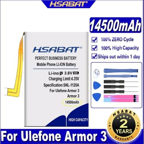 HSABAT Ulefone Armor 3W Phone Batteries