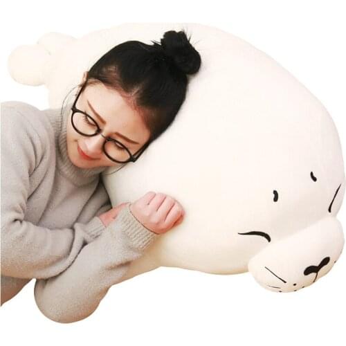 Cute Plush Toys Soft Animals Sea Lion Doll Sea World Animal Seal Plush Stuffed Toys Baby Sleeping Comfort Pillow Kids Girl Gifts