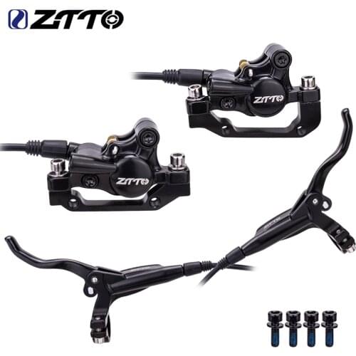 ZTTO MTB Road Bike Hydraulic Disc Brake Calipers Front Rear 760/1350mm Mountain Bike Kit Bicycle Oil Pressure Disc Brake Set