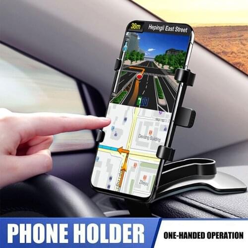 NEW Universal Dashboard Car Phone Holder 360 Degree Mobile phone Stands Rearview Mirror Sun Visor In Car GPS Navigation Bracket