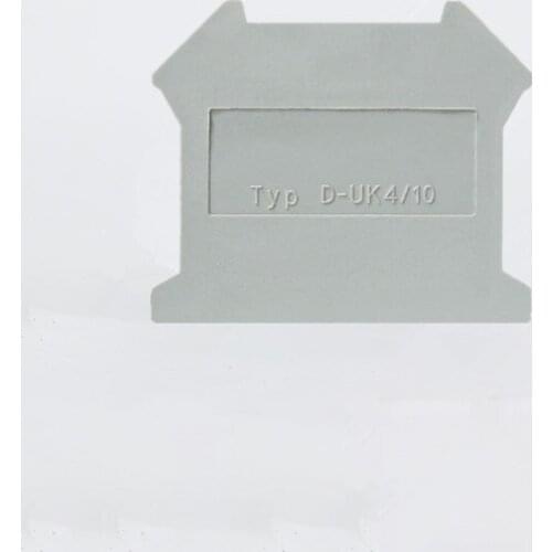 10pcs UK terminal 3N 5N 6N 10N 16N uk-4/10 baffle spacer