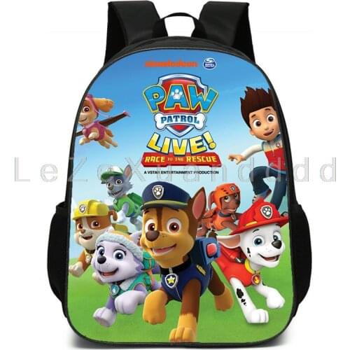 PAW PATROL Hot School Bags for Teenager Girls Travel Backpacks Kids Schoolbag Backpack Schoolbags Mochila Custom Infantil