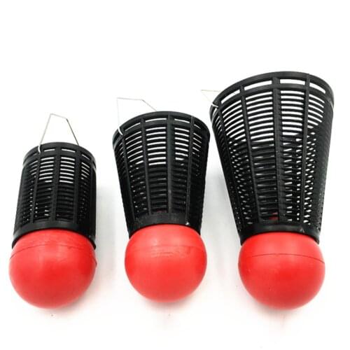 1pc Carp Fishing Feeder Bait Cage Lure Holder Basket Cage Fish Bait Lure Cage Trap Basket Feeder Holder Fishing Tools Accessory