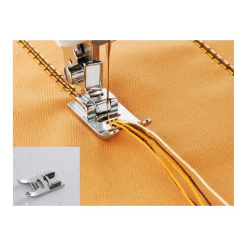 Domestic sewing machine parts presser foot 9904(XC1961002) / 7 Hole Cording Foot