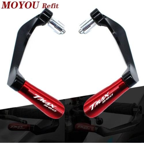 For YAMAHA Tmax Tech Max 560 TMAX560 2019 2020 Motorcycle 7/8"22mm CNC Handlebar Grips Guard Brake Clutch Levers Guard Protector