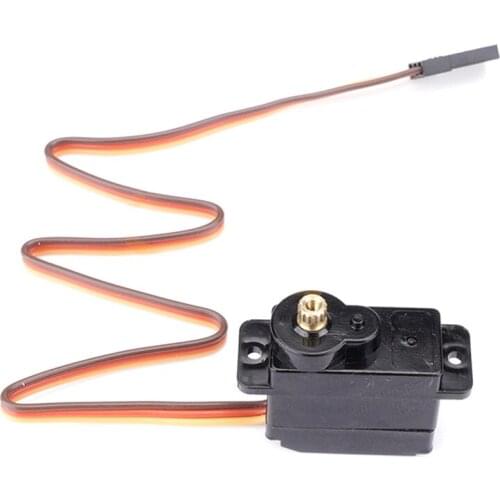 1Pcs 4.8V-6V Metal Gear Servo for 1/24 RC Crawler Car Axial SCX24 90081 AXI00001 Upgrade Parts Accessories