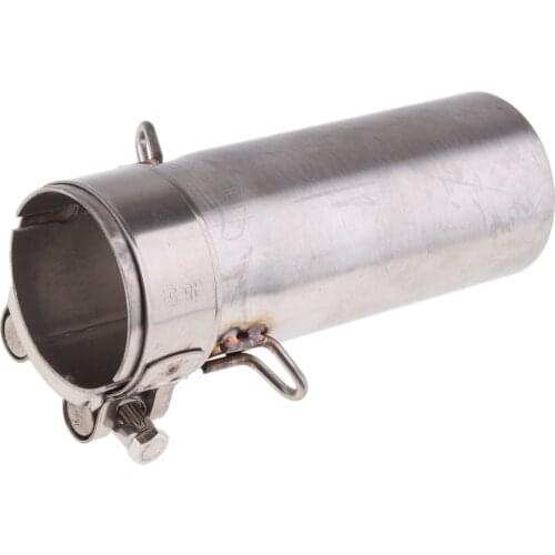 Motorcycle Motorbike Exhaust Middle Tube Stainless Steel Mid Link Pipe fiit YAMAHA R6 06-14