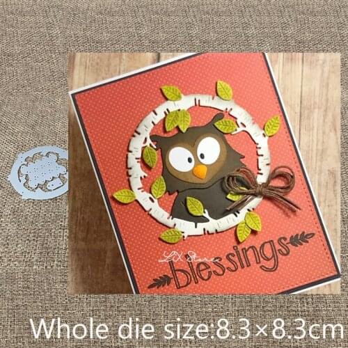 XLDesign Craft Metal Cutting Die cut dies leaves wreath decoration scrapbook Album Paper Card Craft Embossing die cuts