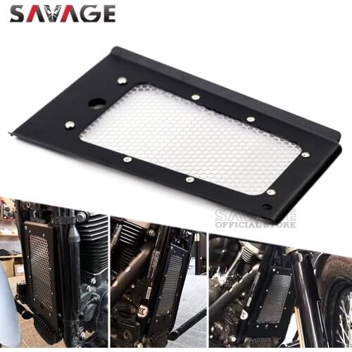 Oil Cooler Radiator Protector For Harley HERITAGE CLASSIC /SOFTAIL SLIM /DELUXE /STREET BOB 2018 19 2020 Motorcycle Guard Cover