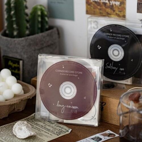 4PACKS/LOT corner record store series creative fresh notes paper memo pad