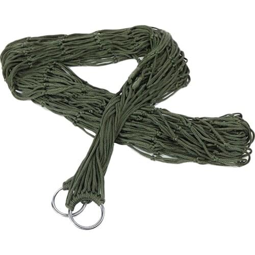 9-Strand Bold Nylon Hammock Load-Bearing 100kg Hammock Lightweight Hammock