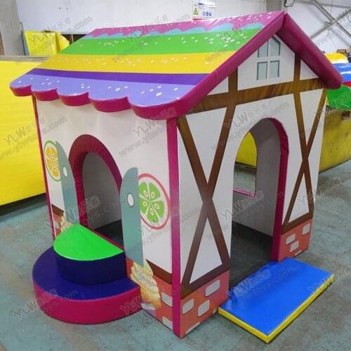 Children Soft Play house kid indoor playground soft play structure play room set YLW-INS190307