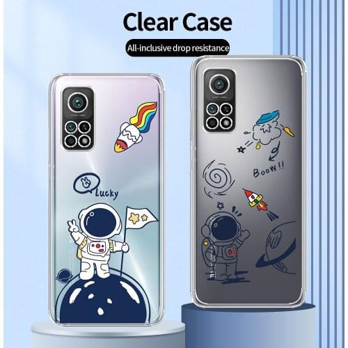 For Xiaomi Mi 10T Case Clear Phone Case For Redmi K30S Shockproof Back Cover For Xiaomi Mi 10T Pro 5G Transparent Fashion Fundas
