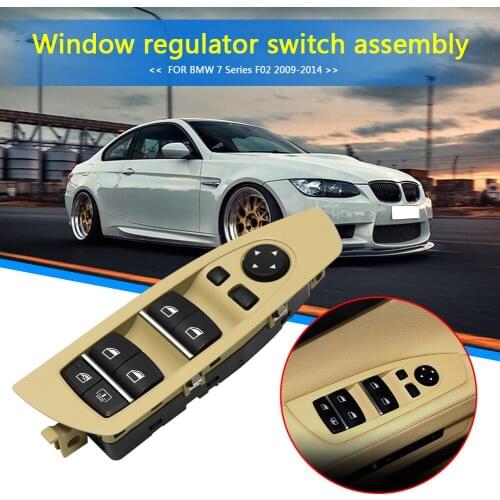 Front Left Side Power Master Easily Installation Window Control Switch Personal Car Elements for BMW 7 Series F02 09-14