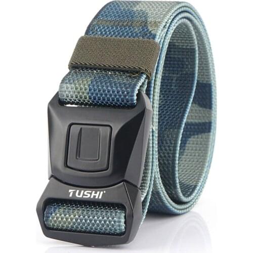 Tactical Airsoft Molle Belt Military Army Metal Buckle Combat Nylon Belts Outdoor Mens Hunting Climbing Sports Camouflage Belt