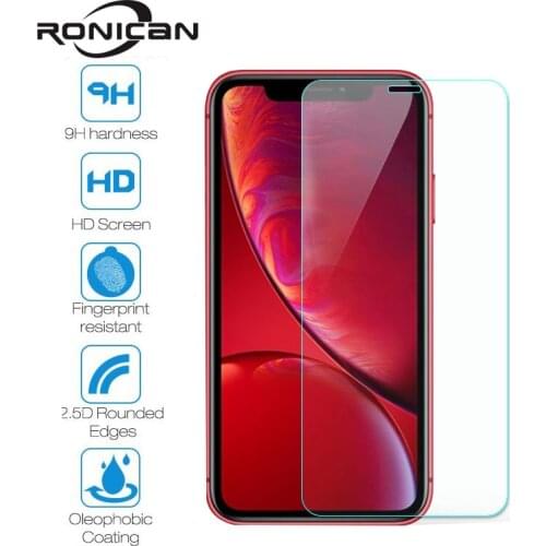 Tempered Glass For iPhone 11 Pro Max X XS MAX XR Screen Protective Film For iPhone 6 6s 7 8 Plus 5 5s 5C SE 2020 Glass Protector