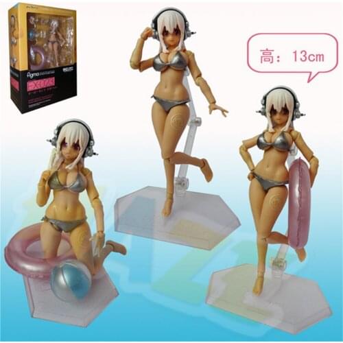 Anime SP-051 SUPERSONICO Swimsuit Ver. PVC Figure Toy Model In Box 15cm New