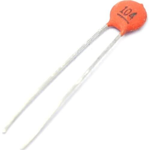 100PCS/LOT Ceramic Capacitor 104PF/100V 0.1uF 100NF 100V
