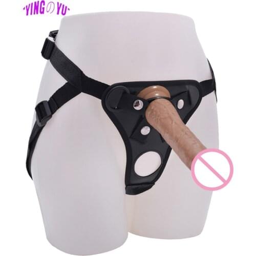 Wearable Strapon Penis Panties For Lesbian Adjustable Harness Adult Game Strap On Dildos Pants Sex Toys for Women Erotic Product