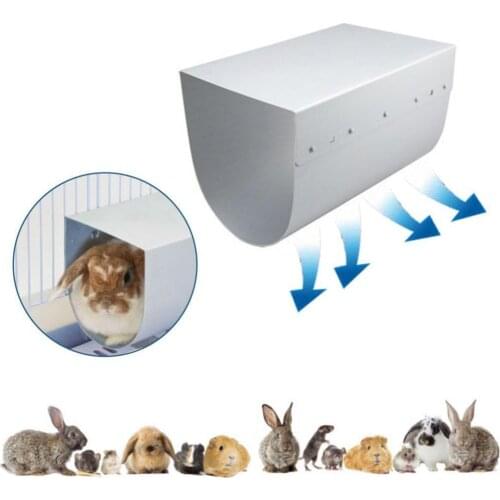 Summer Pet Silver Hamster Rabbit Cooling House Hideout Tunnel Heat Dissipation Cooler Bunny Entertaining Perch Sleeping Place