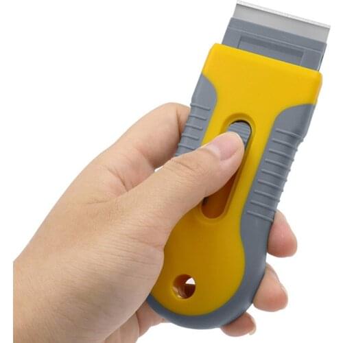 Multifunction Glue Removal Blade Plastic Handle Scraper Squeegee For UV Glue Remover Mobile Phone Touch Screen Sticker Cleaner