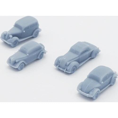 Outland Models Model Railroad Vintage Classic City Autos Cars Set 1:150 Scale N