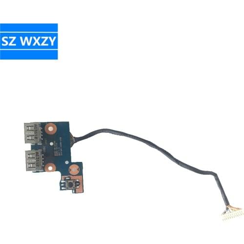 Original For Samsung NP300E4C Laptop USB Power Button BOARD With Cable BA92-10171A 100% Tested Fast Ship