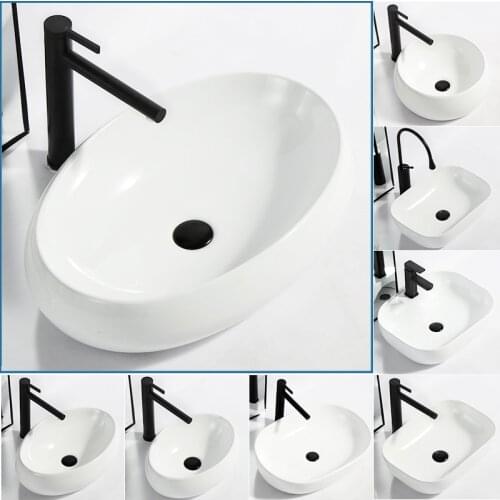 Oval ceramic washbasin small size toilet washbasin bathroom basin sink