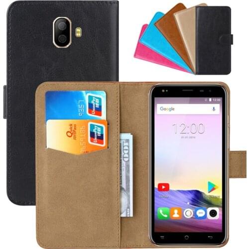 Luxury Wallet Case For teXet TM-5073 PU Leather Retro Flip Cover Magnetic Fashion Cases Strap