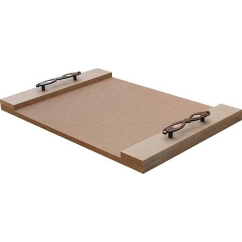 Tp10 Wood Flat Slatted Tray paintable decorative objects декоративные предметы под роспись