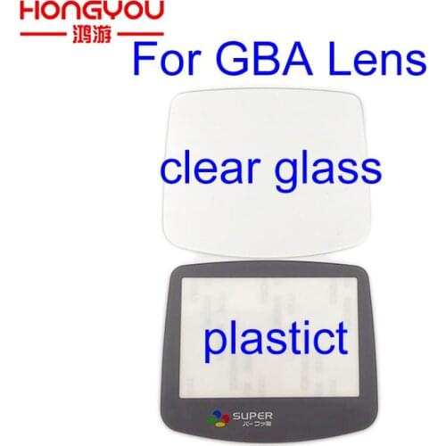 Replacement for Super famicom Screen Lens cover For Gameboy Advance glass lens for GBA Plastic lens Glass lens Protector