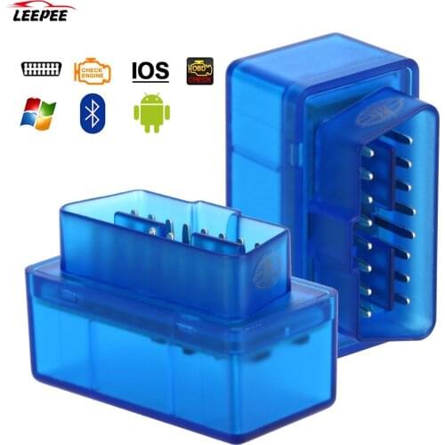 Car Diagnostic Scanner Bluetooth For Android Windows IOS Repairing Tools Code Reader Mini ELM327 OBD2