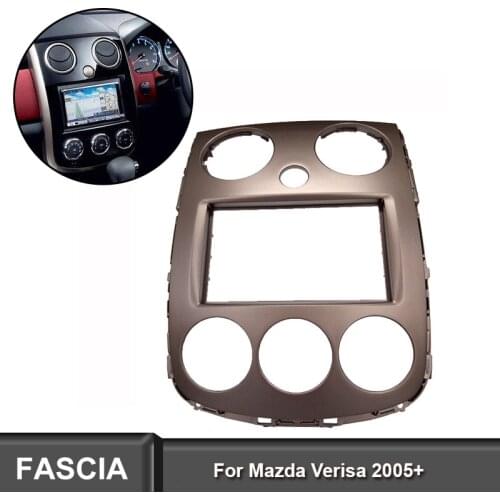 2DIN Car Radio Fascia For MAZDA Verisa 2005+ DVD Face Stereo Panel Audio Dash Kit Adapter Bezel Facia Adaptor