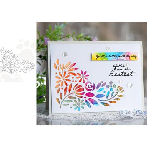 Flower Bouquet Metal Cutting Dies Scrapbook Diary Decoration Stencil Embossing Template DIY Greeting Card Handmade 2021 NEW