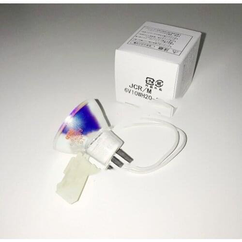 For KLS 6VJCR/M10W H20-3 6V 10W Spare Bulb Sysmex Hemostasis Automatic Analyzers CA-600 CA-1500 CA-7000 JCR/M 6V10W Halogen Lamp