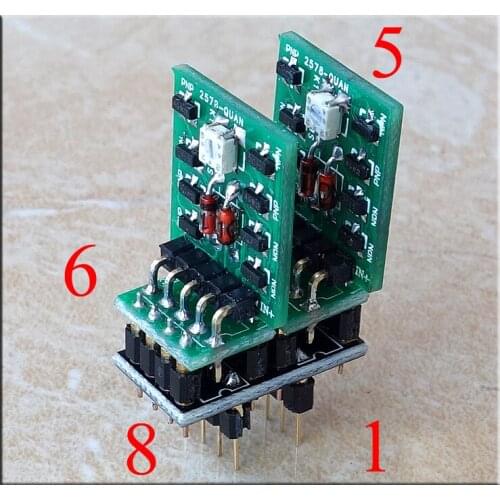 Replacing OPA2604 LME49720 with HDAM Fully Separate Double Operating Amplifier