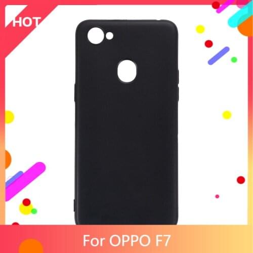 F7 Case Matte Soft Silicone TPU Back Cover For OPPO F7 Phone Case Slim shockproof