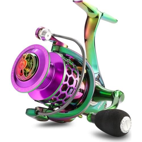 14+1BB 5.0:1 Fishing Spinning Reel Line Roller Wheel Spool Fishing Tackle Left Right Hand Aluminium Alloy Max 15KG 2000 3000