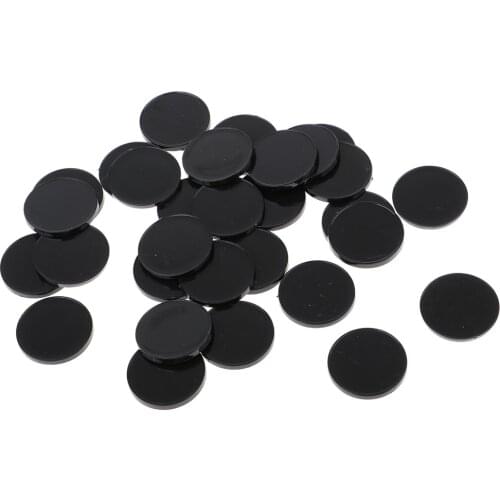 Pack of 30 Plastic Round Bases Stand for War Gaming Figures Games Workshop