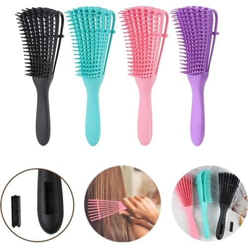 Massage Detangling Women Hair Brush Hair Scalp Massage Comb Wet Curly Hairbrush Hairdressing Styling Tool Wet Curly Hair brush