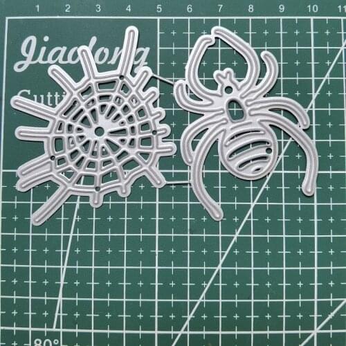 Spider Metal Cutting Dies and Scrapbooking for Paper Making Halloween Tree Best selling in North America