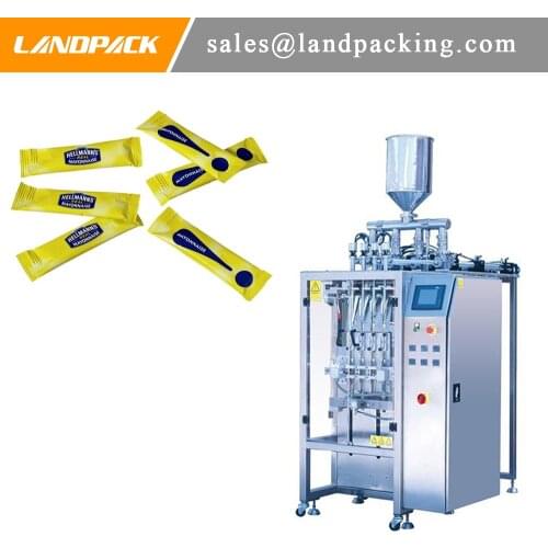 Multi-Function Automatic Mayonnaise Multi Lane Stick Packing Machine Liquid Sauce Vertical Form Fill Seal Machine