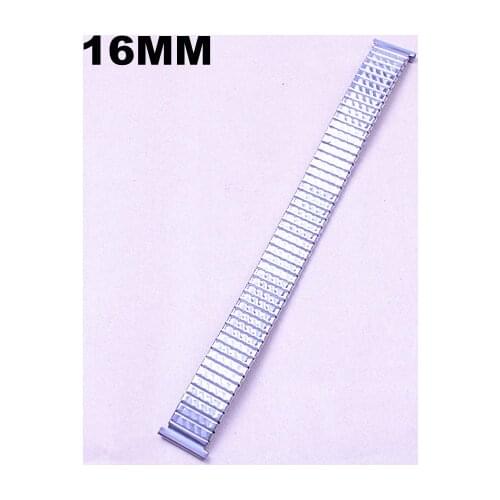Wholesale 10pcs/lots High quality 16MM stainless steel Watch Bands elasticity watch strap -05135