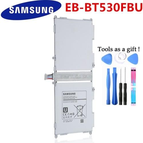 100% Original Tablet Battery EB-BT530FBC EB-BT530FBE For Samsung GALAXY Tab 4 T530 SM-T531 SM-T533 SM-T535 T535 SM-T537 6800mAh
