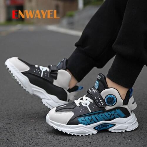 ENWAYEL Autumn Fashion Boys Sneakers Kids Shoes For Girls Young Children Comfortable Breathable Little Boy Casual Chaussures