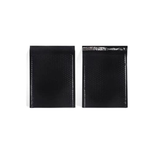 Custom printed logo matte small poly bubble mailer shipping envelope padded plastic packaging bags for courier post