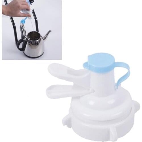 Camping Water Pump Bottle Dispenser Pum With Dustproof Cap Plastic Sport Drinking Water Bottles Dispensers B1